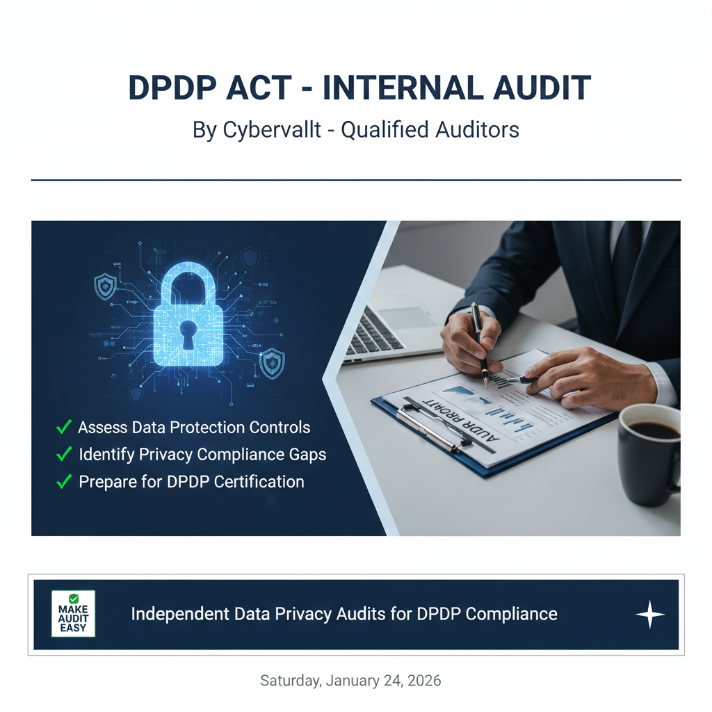 DPDP – Internal Audit Services – Cybervault – CY401