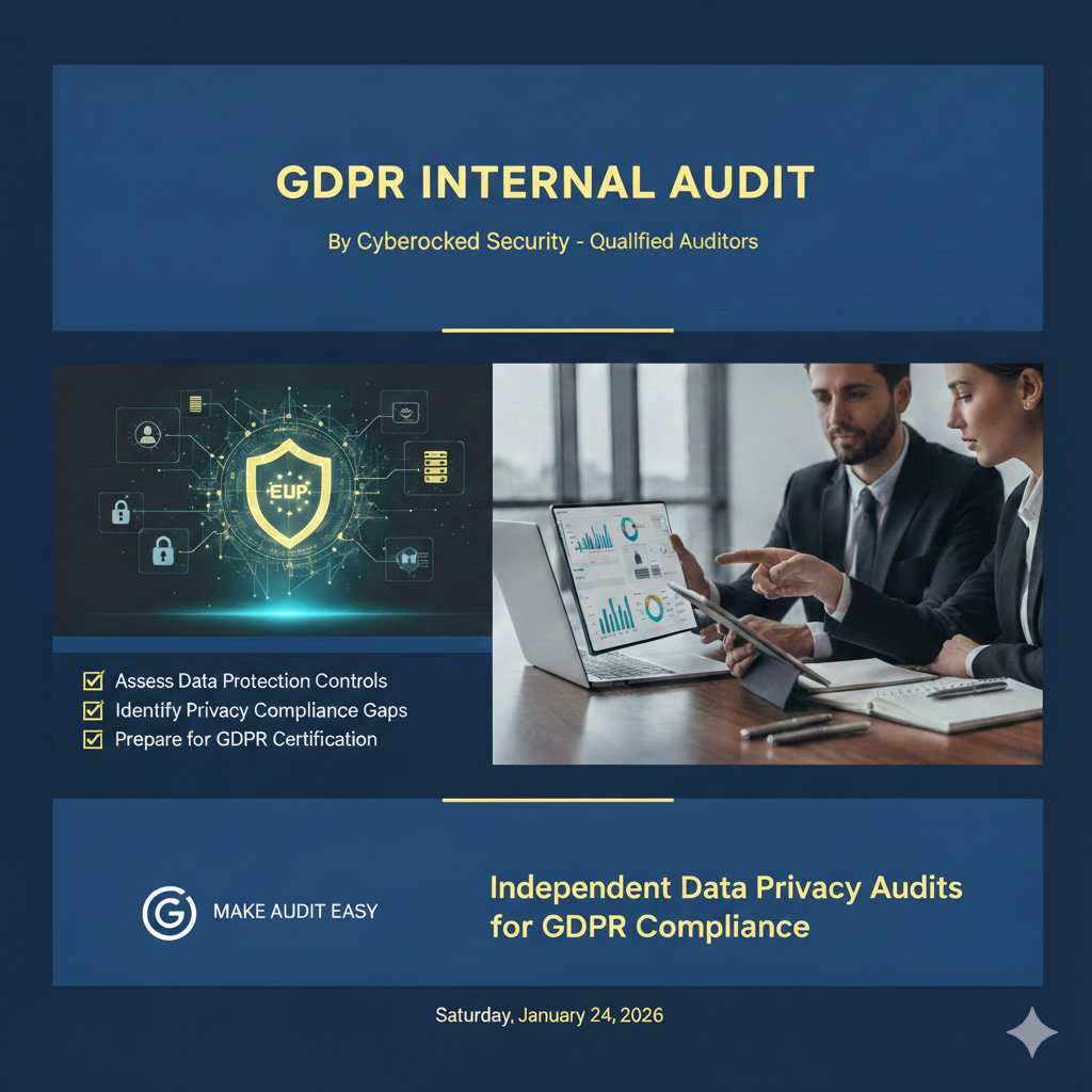 GDPR – Internal Audit Services –  Cybervault – CY501