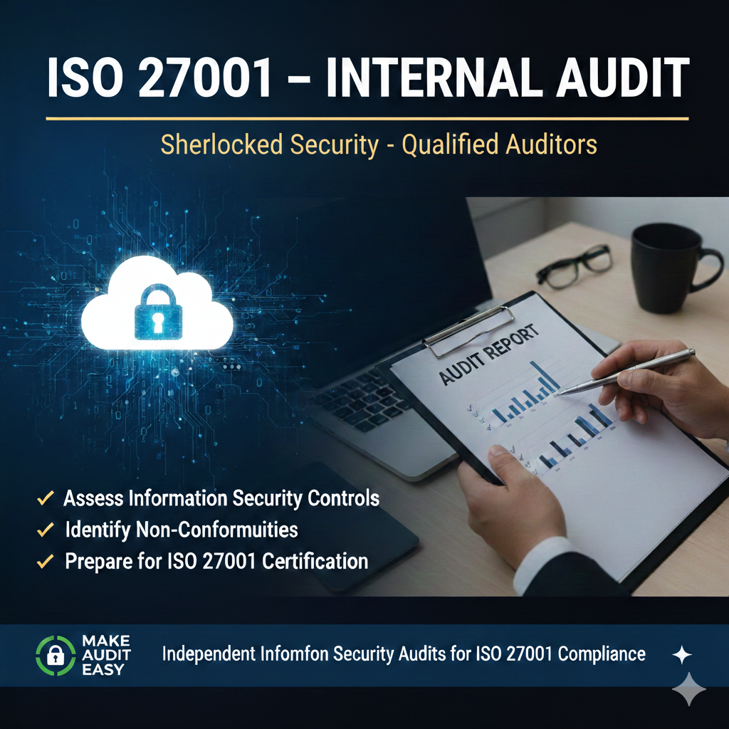 ISO 27001 ISMS – Internal Audit – by Sherlocked Security  – SS101