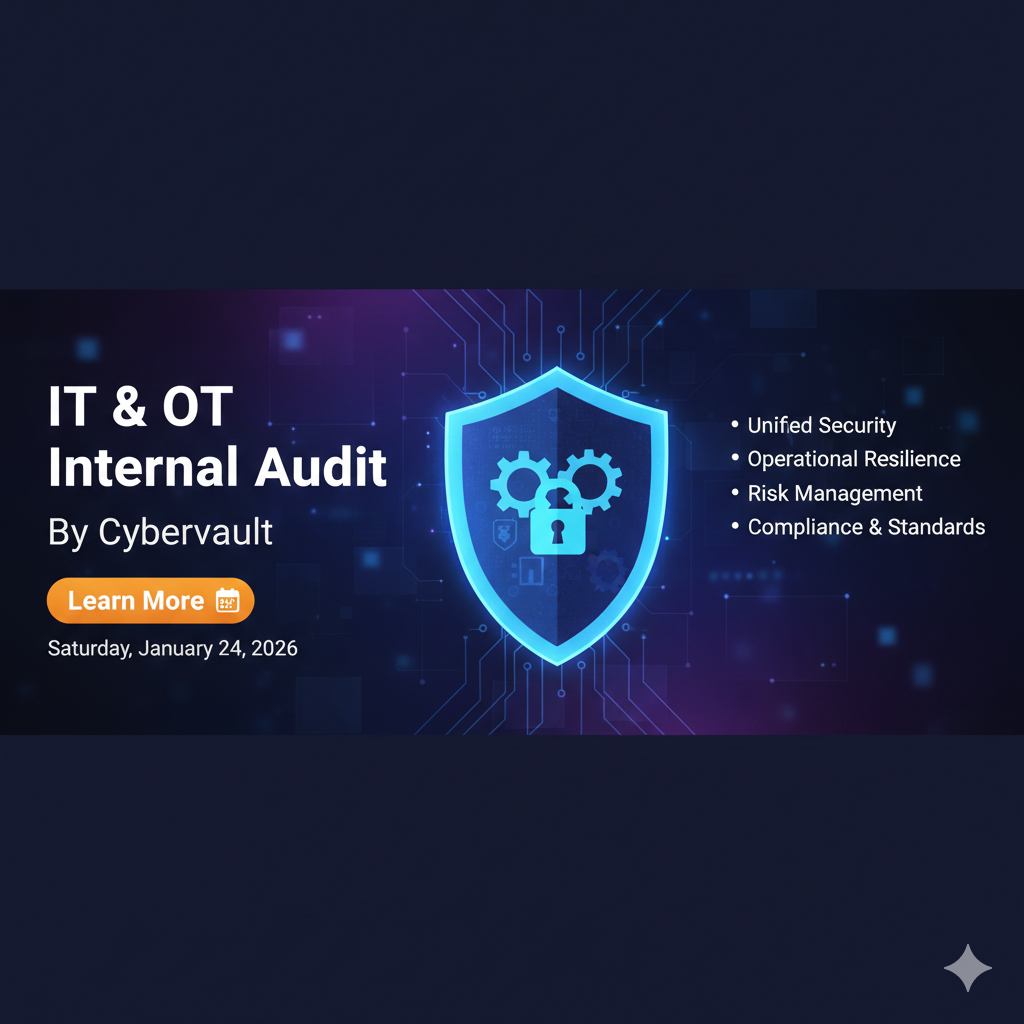 IT & OT Internal Audit Services – Cybervault – CY901